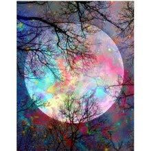 Load image into Gallery viewer, DIY 5D Diamond Painting Cross Stitch Full Round Drill Space Planet Mosaic Scenery Diamond Embroidery Rhinestones Home Decor Gift