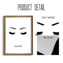 Load image into Gallery viewer, Fashion Girl Eyes Lashes Sexy Poster Wall Art Canvas Painting Nordic Posters And Prints Wall Pictures For Living Room Decor - SallyHomey Life's Beautiful