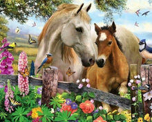 Load image into Gallery viewer, DIY 5D Diamond Painting Deer Diamond Embroidery Animal Cross Stitch Full Round Drill Rhinestones Mosaic Art Wall Home Decor Gift - SallyHomey Life's Beautiful