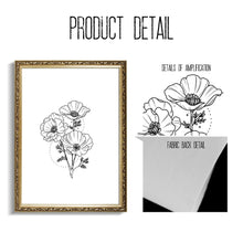 Load image into Gallery viewer, Black And White Flower Wall Art Canvas Painting Nordic Posters And Prints Wall Pictures For Living Room Scandinavian Home Decor - SallyHomey Life's Beautiful