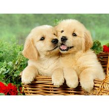Load image into Gallery viewer, DIY 5D Diamond Painting Dog Diamond Embroidery Animal Cross Stitch Full Round Drill Rhinestone Picture Mosaic Manual Hobby Gift