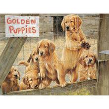 Load image into Gallery viewer, DIY 5D Diamond Painting Golden Retriever Dog Diamond Embroidery Cross Stitch Kits Animal Mosaic Full Round Rhinestone Home Decor - SallyHomey Life's Beautiful