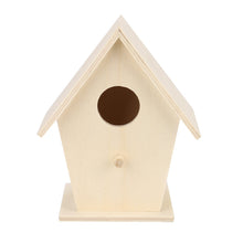 Load image into Gallery viewer, Wooden Bird House Nest Dox Nest House High Quality Wall-mounted Outdoor Birdhouse Wood Box Small Pendant Decoration - SallyHomey Life's Beautiful