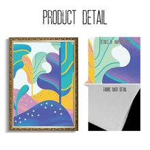 Load image into Gallery viewer, Fashion Girl Mountain Abstract Modern Art Wall Art Canvas Painting Nordic Posters And Prints Wall Pictures For Living Room Decor - SallyHomey Life's Beautiful