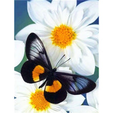 Load image into Gallery viewer, DIY 5D Diamond Painting Butterfly Animal Mosaic Full Round Rhinestone Diamond Embroidery Flowers Cross Stitch Kits Home Decor - SallyHomey Life's Beautiful