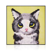 Load image into Gallery viewer, 100% Hand Painted Cartoon Baby Cats Oil Painting On Canvas Wall Art Frameless Picture Decoration For Live Room Home Decor Gift