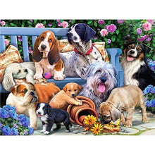 Load image into Gallery viewer, DIY 5D Diamond Painting Farm Animal Cat Diamond Embroidery Mosaic Rhinestone Full Round Drill Cross Stitch Kits Decor Home