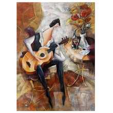 Load image into Gallery viewer, 100% Hand Painted Abstract Dancer Art Oil Painting On Canvas Wall Art Frameless Picture Decoration For Live Room Home Decor Gift