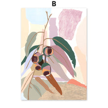 Load image into Gallery viewer, Abstract Leaves Collage Flower Nursery Wall Art Canvas Painting Nordic Posters And Prints Wall Pictures For Living Room Decor - SallyHomey Life's Beautiful
