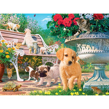 Load image into Gallery viewer, DIY 5D Diamond Painting Dog Mosaic Full Round Drill Cross Stitch Rottweiler Animal Diamond Embroidery Rhinestones Wall Sticker - SallyHomey Life's Beautiful