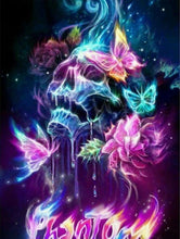 Load image into Gallery viewer, DIY 5D Diamond Painting Animal Cross Stitch Butterfly Diamond Embroidery Flowers Full Round Drill Mosaic Rhinestones Home Decor - SallyHomey Life's Beautiful