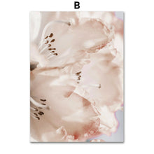 Load image into Gallery viewer, Pink Dahlia Close Up Poster Blooming Rose Nordic Posters And Prints Wall Art Canvas PaintingWall Pictures For Living Room Decor - SallyHomey Life's Beautiful