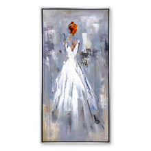 Load image into Gallery viewer, 100% Hand Painted Abstract Romantic Oil Painting On Canvas Wall Art Frameless Picture Decoration For Live Room Home Decor Gift