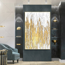 Load image into Gallery viewer,   100% Hand Painted Black Sun White Sea Abstract Painting  Modern Art Picture Living Room Modern Cuadros Canvas High Quality