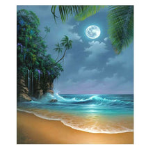 Load image into Gallery viewer, DIY 5D Diamond Painting Cross Stitch Full Round Drill Space Planet Mosaic Scenery Diamond Embroidery Rhinestones Home Decor Gift