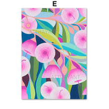 Load image into Gallery viewer, Flower Leaves Abstract Painting Wall Art Canvas Painting Nordic Posters And Prints Plants Wall Pictures For Living Room Decor - SallyHomey Life's Beautiful
