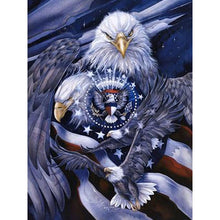 Load image into Gallery viewer, Diamond Embroidery Animals 5D Diamond Painting Full Round Drill Eagle Mosaic Bird Picture of Rhinestone Cross Stitch Home Decor