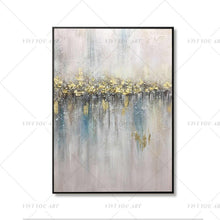 Load image into Gallery viewer,   100% Hand Painted Multi-Color Brush Blue Abstract Painting  Modern Art Picture Living Room Modern Cuadros Canvas Art High Quality