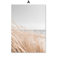 Load image into Gallery viewer, Reeds Wheat House Leaf Nordic Posters And Prints Wall Art Canvas Painting Wall Pictures For Living Room Scandinavian Home Decor - SallyHomey Life's Beautiful