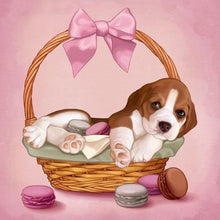 Load image into Gallery viewer, DIY 5D Diamond Painting Dog Animal Mosaic Full Round Drill Diamond Embroidery Sale Rhinestone Picture Cross Stitch Wall Decor - SallyHomey Life's Beautiful