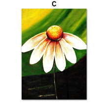Load image into Gallery viewer, Chrysanthemum Sun Flower Oil Painting Wall Art Canvas Painting Nordic Posters And Prints Wall Pictures For Living Room Decor - SallyHomey Life's Beautiful