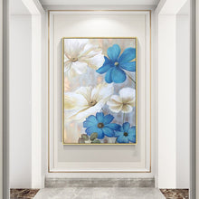 Load image into Gallery viewer, 100% Hand painted Modern Flowers Art Oil Painting On Canvas Wall Art Wall Adornment pictures Painting For Living Room Home Decor