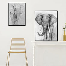 Load image into Gallery viewer, Modern Abstract Animal Posters And Prints Wall Art Canvas Painting Cow Pictures For Living Room Wall Home Decoration Frameless - SallyHomey Life's Beautiful