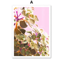 Load image into Gallery viewer, Tropical Banana Hairy Leaf Flower Wall Art Canvas Painting Nordic Posters And Prints Wall Pictures For Living Room Bedroom Decor - SallyHomey Life's Beautiful