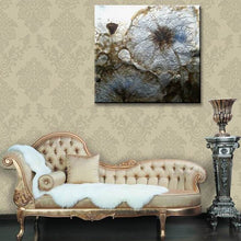 Load image into Gallery viewer, 100% Hand Painted Abstract lotus flower painting on canvas,single lotus flower