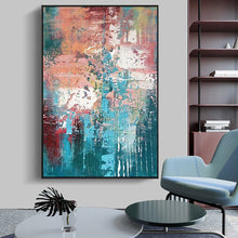 Load image into Gallery viewer, 100% Hand Painted Abstract Impression Oil Painting On Canvas Wall Art Wall Adornment Pictures Painting For Live Room Home Decor