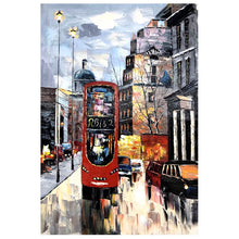 Load image into Gallery viewer, 100% Hand Painted Abstract Street View Art Painting On Canvas Wall Art Frameless Picture Decoration For Live Room Home Deco Gift