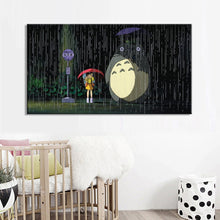 Load image into Gallery viewer, Modern Cartoon Movie Posters and Prints On Canvas Wall Art Canvas Painting Miyazaki Hayao Pictures Deocration For Kids Bedroom - SallyHomey Life&#39;s Beautiful