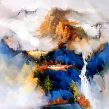 Load image into Gallery viewer, 100% Hand Painted Abstract Lanscape Oil Painting On Canvas Wall Art Frameless Picture Decoration For Live Room Home Decor Gift