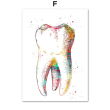 Load image into Gallery viewer, Anatomy Art Human Heart Brain Lungs Wall Art Canvas Painting Nordic Posters And Prints Wall Pictures For Doctor Office Decor - SallyHomey Life's Beautiful