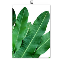 Load image into Gallery viewer, Monstera Fresh Banana Leaf Mountain Quote Wall Art Canvas Painting Nordic Posters And Prints Wall Pictures For Living Room Decor - SallyHomey Life&#39;s Beautiful