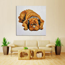 Load image into Gallery viewer, 100% Hand Painted Animal Oil Paintings Modern Abstract Art