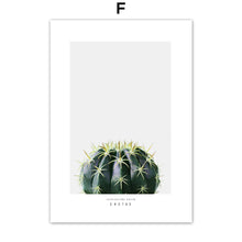 Load image into Gallery viewer, Fresh Green Monstera Cactus Leaves Plants Wall Art Canvas Painting Nordic Posters And Prints Wall Pictures For Living Room Decor - SallyHomey Life's Beautiful