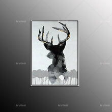 Load image into Gallery viewer, NEW 100% Hand Painted Home decoration high quality antelope Animal painting pictures