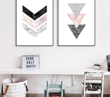 Load image into Gallery viewer, Marble Arrow Pineapple Wall Art Canvas Nordic Poster  Prints Abstract Painting Wall Picture for Living Room Home Decoration - SallyHomey Life's Beautiful