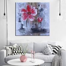 Load image into Gallery viewer, 🔥70x70cm, Modern Paintings Canvas Wall Art Prints On Canvas Colorful Hand Painted Flowers Poster for Living Room Home Decor Gifts - SallyHomey Life&#39;s Beautiful