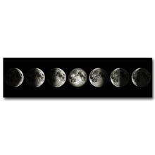 Load image into Gallery viewer, 🔥 Eclipse of The Moon Canvas Poster Minimalist Art Painting Universe Wall Picture Long Banner Print Living Room Bedroom Decoration - SallyHomey Life's Beautiful