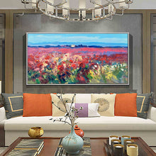 Load image into Gallery viewer, 100% Hand Painted Abstract Scenery Oil Painting On Canvas Wall Art Frameless Picture Decoration For Living Room Home Decor Gift