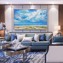 Load image into Gallery viewer, 100% Hand Painted Modern Scenery Art Oil Painting On Canvas Wall Art Frameless Picture Decoration For Live Room Home Decor Gift
