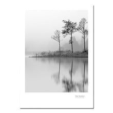 Load image into Gallery viewer, Scandinavian Landscape Canvas Poster Nordic Style Lake Boat Forest Nature Wall Art Print Painting Decoration Pictures Home Decor - SallyHomey Life's Beautiful