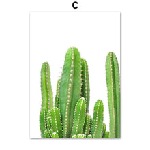 Load image into Gallery viewer, Fresh Cactus Tropical Succulents Plant Wall Art Canvas Painting Nordic Posters And Prints Wall Pictures For Living Room Decor - SallyHomey Life's Beautiful
