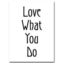 Load image into Gallery viewer, Nordic Motivational Quotes Poster Art Canvas Minimalism Painting Black White Wall Picture Print Modern Home Room Decoration - SallyHomey Life's Beautiful