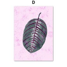 Load image into Gallery viewer, Tropical Cactus Monstera Aloe Leaf Wall Art Canvas Painting Nordic Posters And Prints Plant Wall Pictures For Living Room Decor - SallyHomey Life's Beautiful
