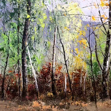 Load image into Gallery viewer, 100% Hand Painted Abstract Plant Tree Art Oil Painting On Canvas Wall Art Frameless Picture Decoration For Live Room Home Decor