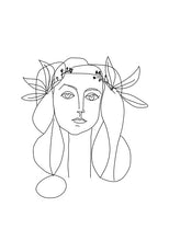 Load image into Gallery viewer, Abstract Lady Line Drawing Picture Home Decor Nordic Canvas Painting Wall Art Figure Body Hand Posters and Print for Living Room - SallyHomey Life's Beautiful