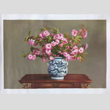 Load image into Gallery viewer, 100% Hand Painted Flower Vases Bonsai Oil Painting On Canvas Wall Art Frameless Picture Decoration For Live Room Home Decor Gift